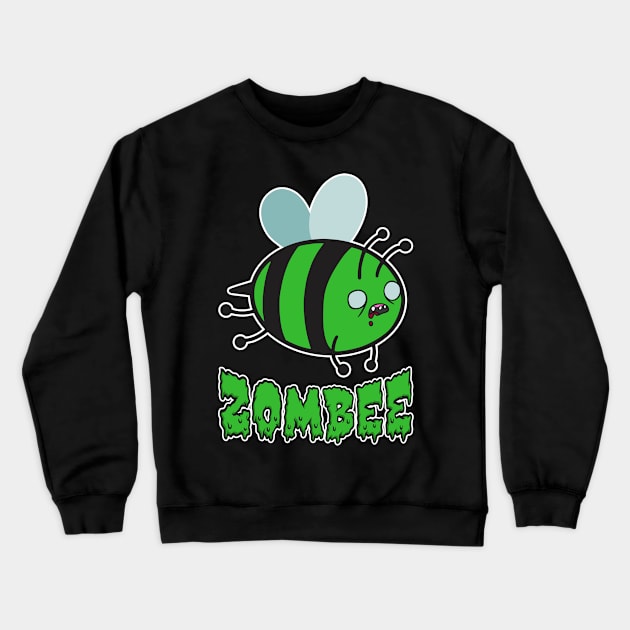 Zom-Bee Crewneck Sweatshirt by DavesTees